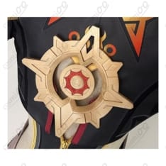 原神 マーヴィカ（炎神）コスプレ衣装｜高再現・赤と金の意匠で勇ましさを演出 - 4枚目の画像（サムネイル）