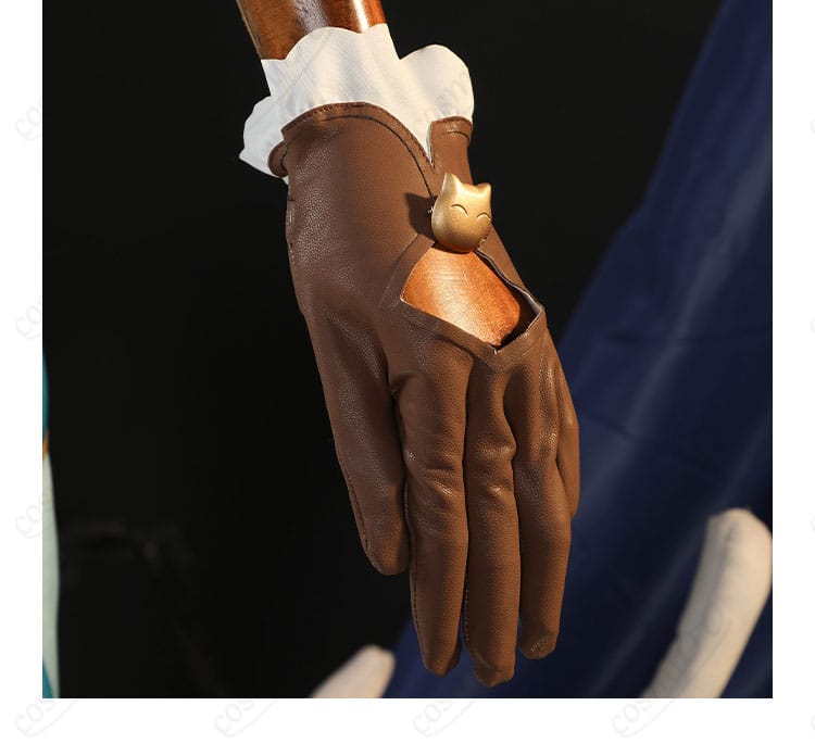 アクセサリー手袋の詳細 - 綺良々コスプレ衣装に合わせた手袋の装飾画像。