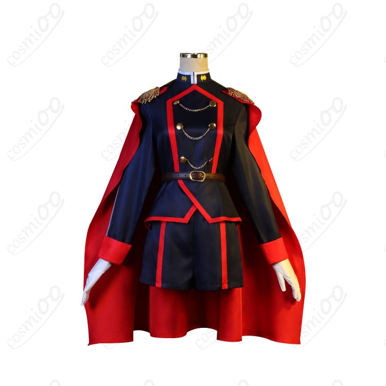 魔都精兵のスレイブ 山城恋 コスプレ衣装の正面画像。忠実に再現されたキャラクターのディテールをお楽しみください。