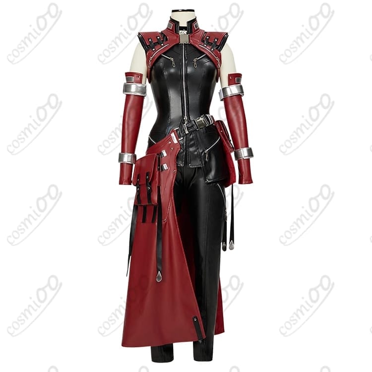 FFVII エアリス 初期衣装コスプレ｜清楚で可憐、高品質フルセット - 1枚目の画像