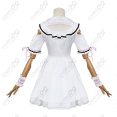 ホロライブ「湊あくあ」メイド服コスプレ衣装｜パステルピンク×錨モチーフ高再現 - 5枚目の画像（サムネイル）