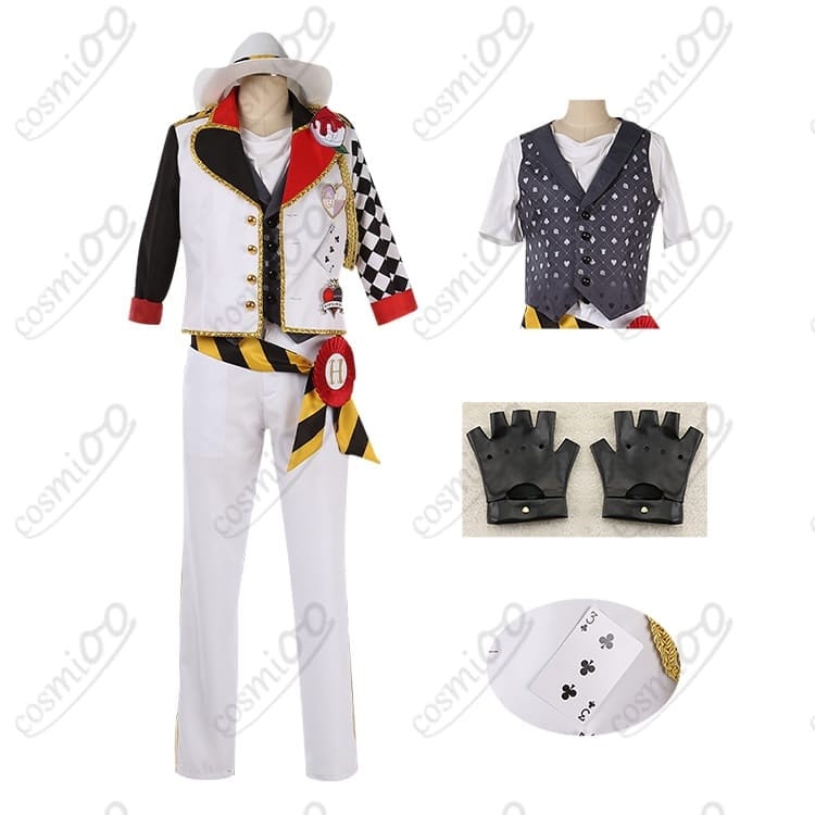ディズニー ツイステ エース・トラッポラ 寮服 コスプレ衣装 高再現 - 2枚目の画像