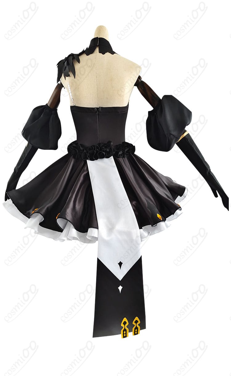 Fate/Grand Order アンキ・エレシュキガル コスプレ衣装 背面画像。衣装の背面部分のディテールがしっかりと見える画像。