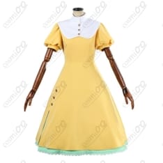 カードキャプターさくら 大道寺知世 私服ワンピース コスプレ 清楚で上品なシアーデザイン - 1枚目の画像（サムネイル）
