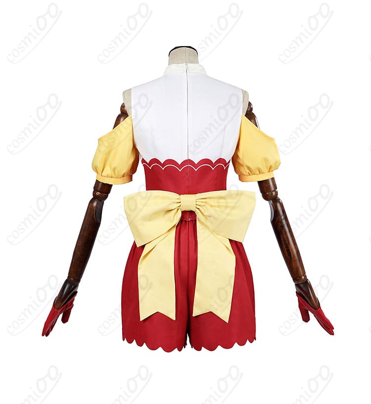MEMちょ コスプレ衣装（推しの子）背面のデザイン。背部の蝶結びが特徴的で、細部まで忠実に再現。