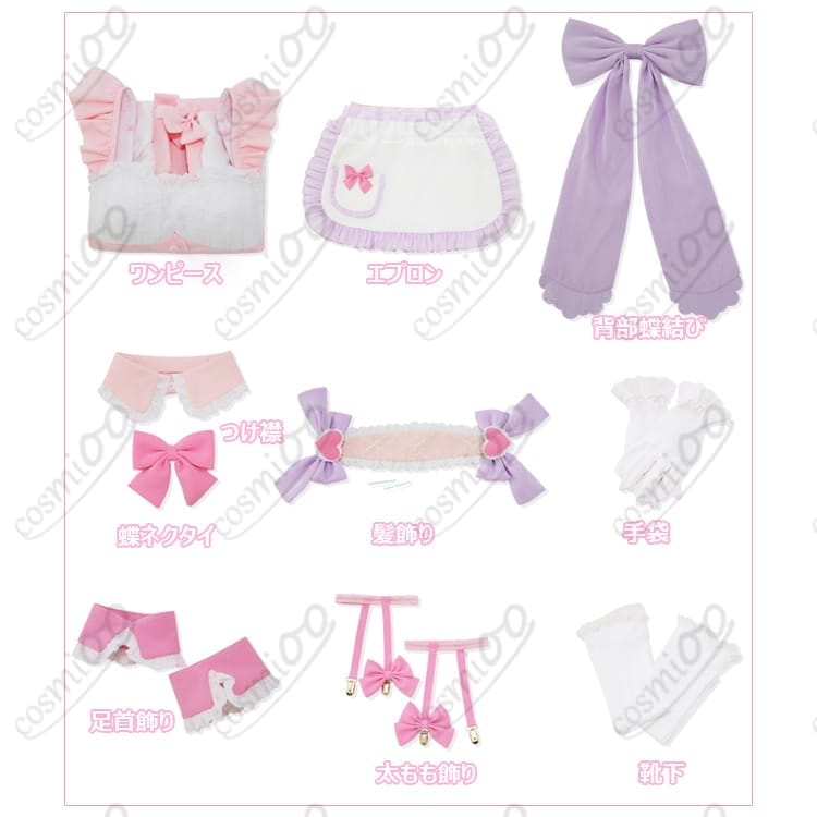 リゼロ『ラム』メイド服 高品質・高再現 フルセット 洗練デザイン - 6枚目の画像