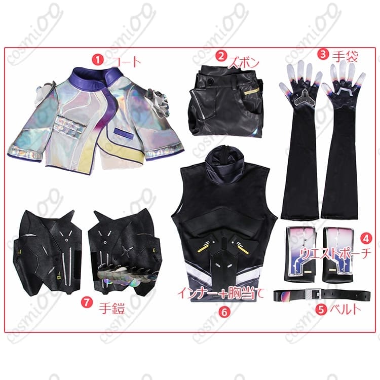ヴァロラント ヴァイパー コスプレ衣装 高品質・高再現・フルセット - 4枚目の画像