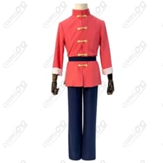 らんま1/2 早乙女乱馬 コスプレ衣装 赤カンフー服 高品質・サイズ豊富
