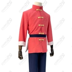 らんま1/2 早乙女乱馬 コスプレ衣装 赤カンフー服 高品質・サイズ豊富 - 4枚目の画像（サムネイル）