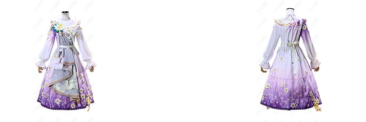 プロセカ東雲絵名「ナーシサス・ペインタードレス」コスプレ衣装｜丁寧な再現＆着心地の良さを両立