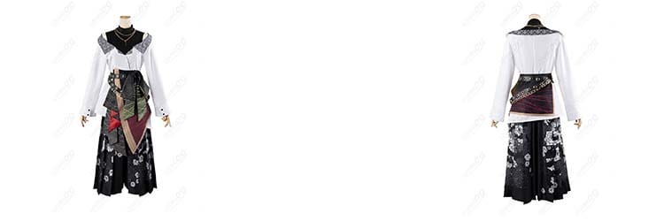 プロセカ 日野森志歩『少しの恥ずかしさと』コスプレ衣装 和風ロックのライブ衣装