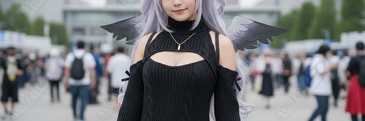 天音かなた コスプレ衣装｜天使モチーフを丁寧に表現したフルセット