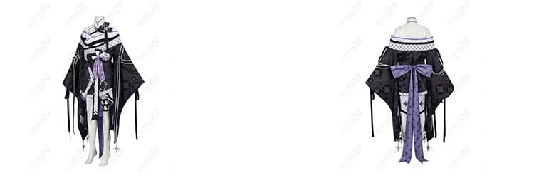 ホロライブ ベスティア・ゼータ 着物コスプレ衣装｜静かに目を引く、ミステリアスな和装スタイル