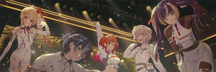 ホロライブ ReGLOSS 儒烏風亭らでん『無』MV コスプレ衣装｜和風モダンで雅に映える高再現モデル