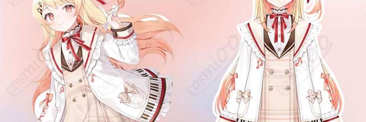 ホロライブ 音乃瀬奏 コスプレ衣装｜ReGLOSSデビュー衣装の透け感を軽やかに再現