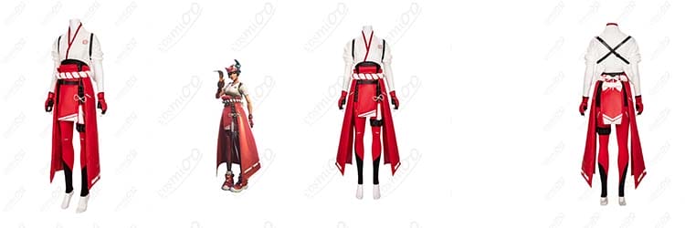 オーバーウォッチ2 キリコ コスプレ衣装｜OW2狐巫女フルセット
