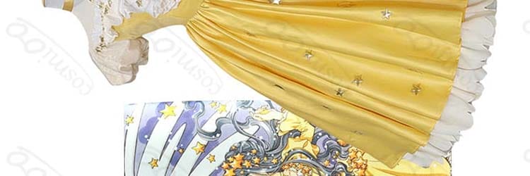 カードキャプターさくら 木之本桜「星のドレス」コスプレ衣装｜CCさくら撮影向けワンピースセット