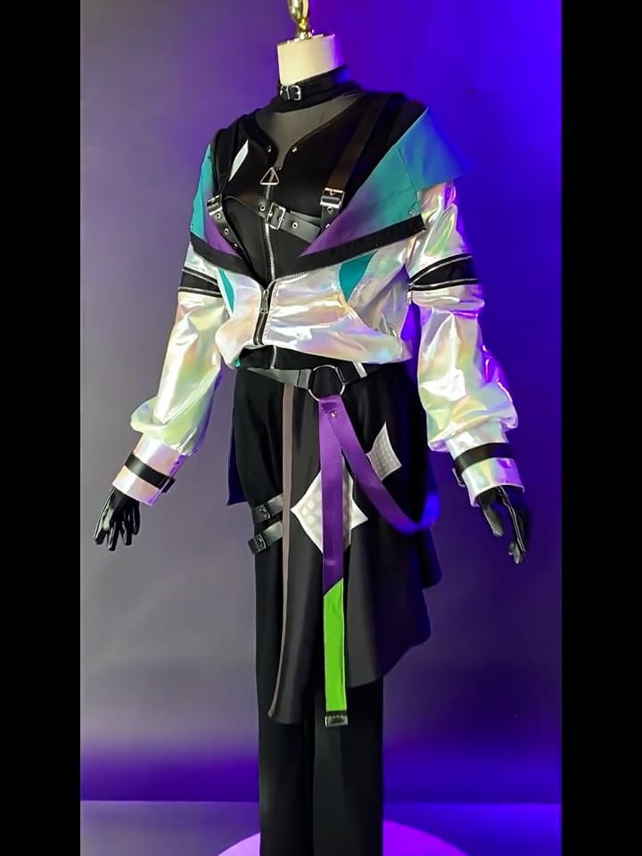神代類 サイバーパンクデッドボーイ版コスプレ衣装を高再現。プロセカファン必見のデザインと快適な着心地でイベントや撮影に最適。COSMIOO公式通販で安心購入、送料無料・返品無料対応。今すぐチェックして詳細を確認！